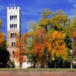 A bell tower of Lucca